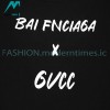 Gucci - Balenciaga Double G-B Print Short Sleeve T-shirt Gucci - Balenciaga Double G-B Print Short Sleeve T-shirt